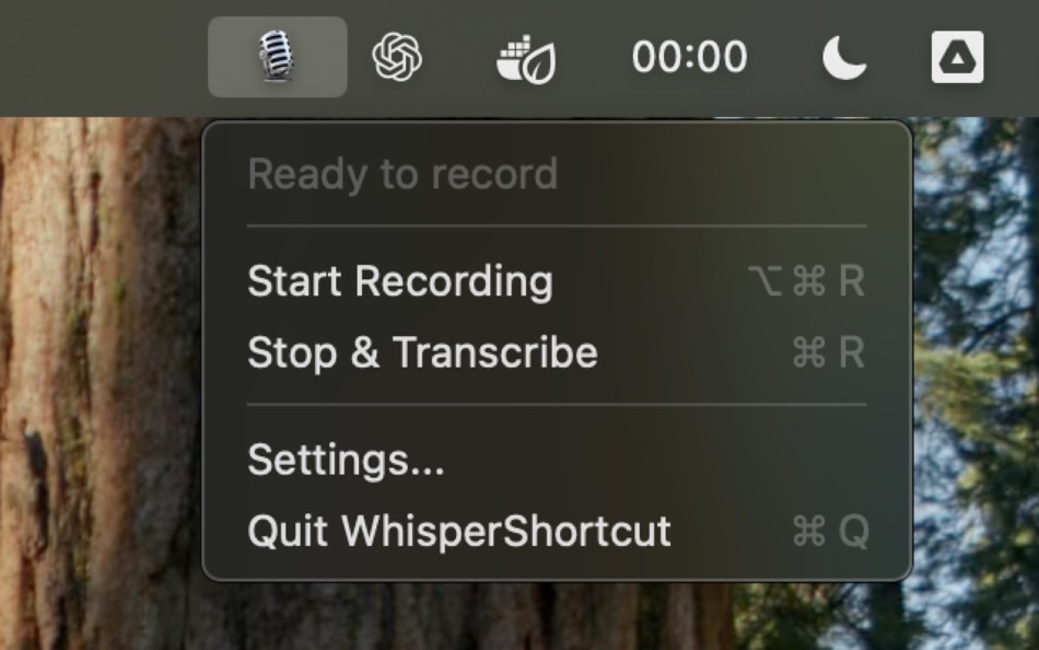 #2. WhisperShortcut (macOS) By: Magnus Godde