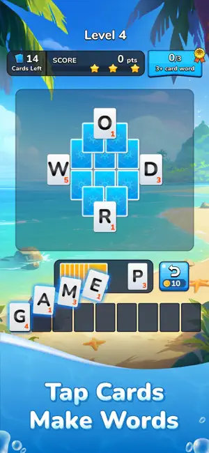 Word Solitaire-Unscramble Puz screenshot 1
