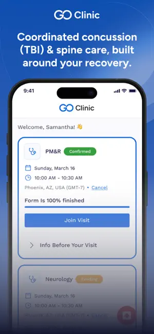 Go Clinic - TBI & Injury Care screenshot 1