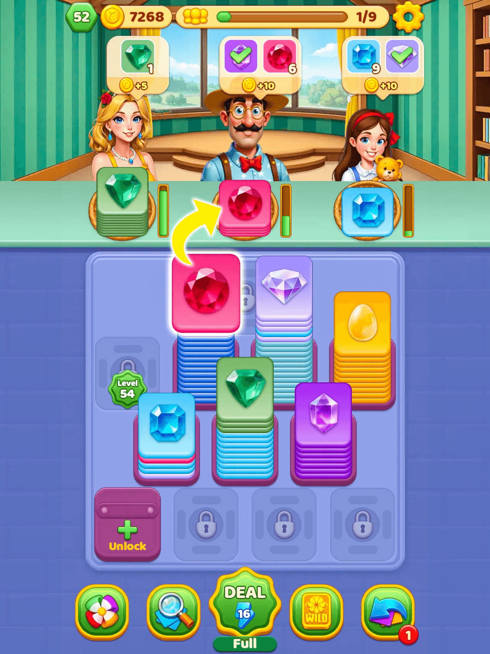 Stack Order -Color Sort puzzle screenshot 6