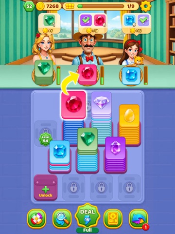 Stack Order - Card Sort Games iPad screenshot