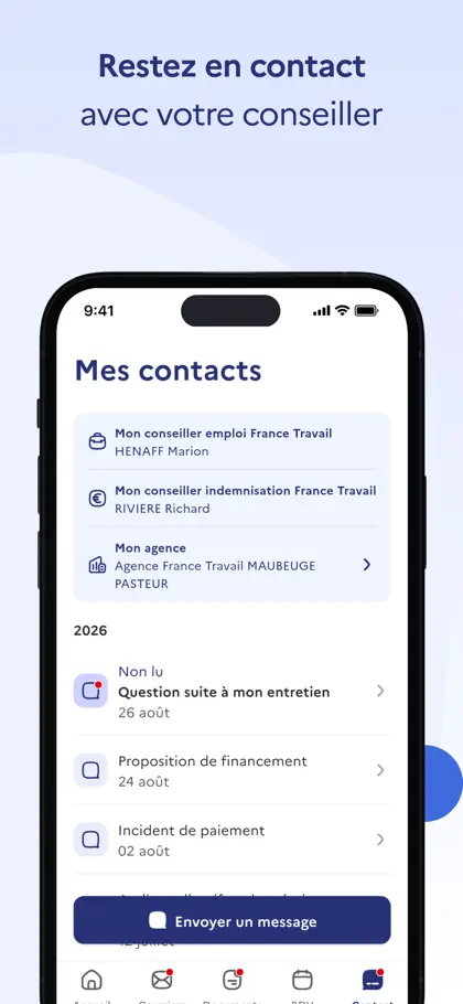 Screenshot 6 di 6 di Mon Espace France Travail