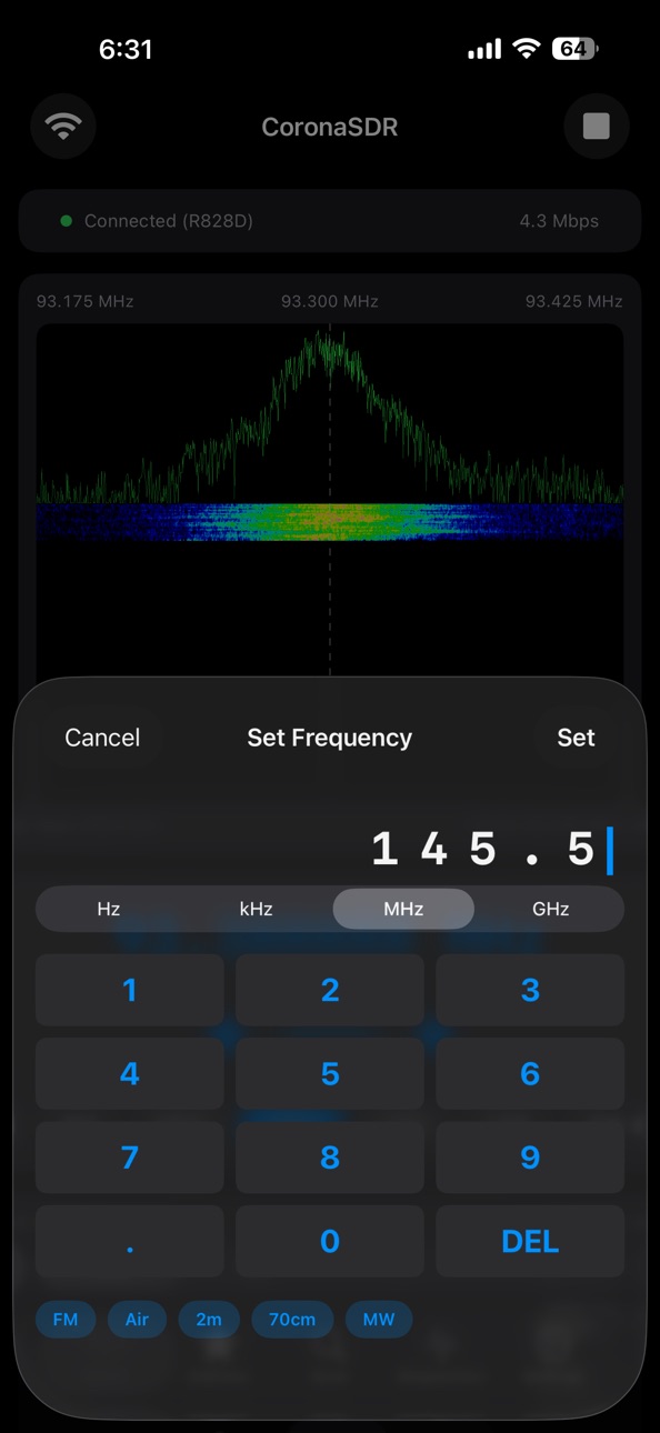 iPhone screenshot