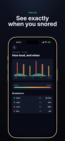 Snoria: Snore Recorder & Score Screenshot 4 of 7