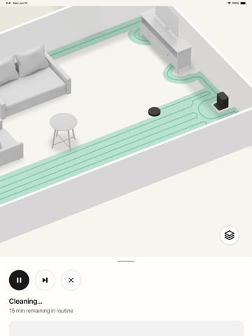 Roomba Home ipad screenshot 4