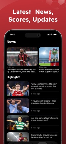 Live Football TV~ Streaming HD iPhone screenshot 5