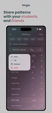 Singio: Vocal Phrase Trainer screenshot