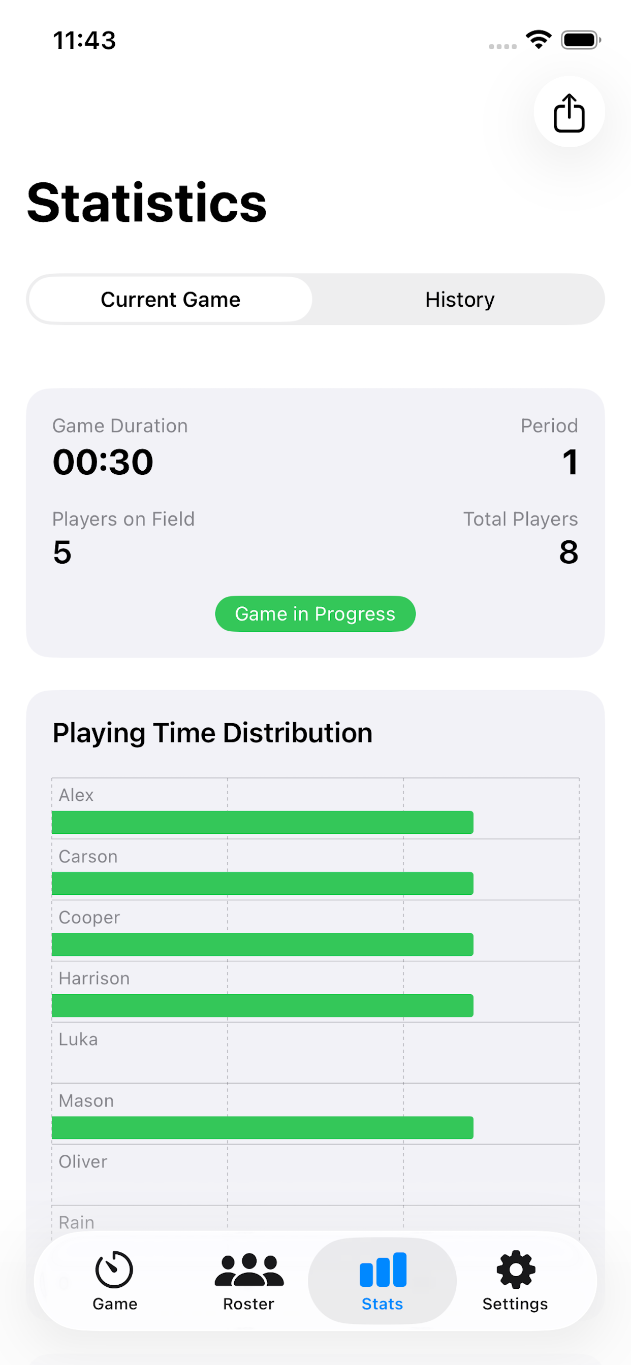 Playtime Tracker