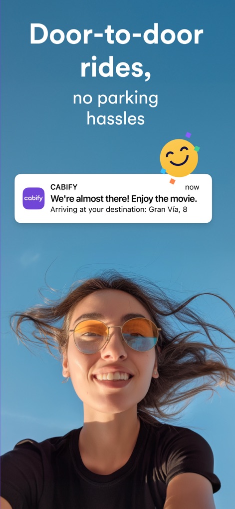 Cabify - Chegada Conveniente, Notificações Precisas
