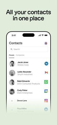 Contacts by folk CRM Screenshot 1 of 4