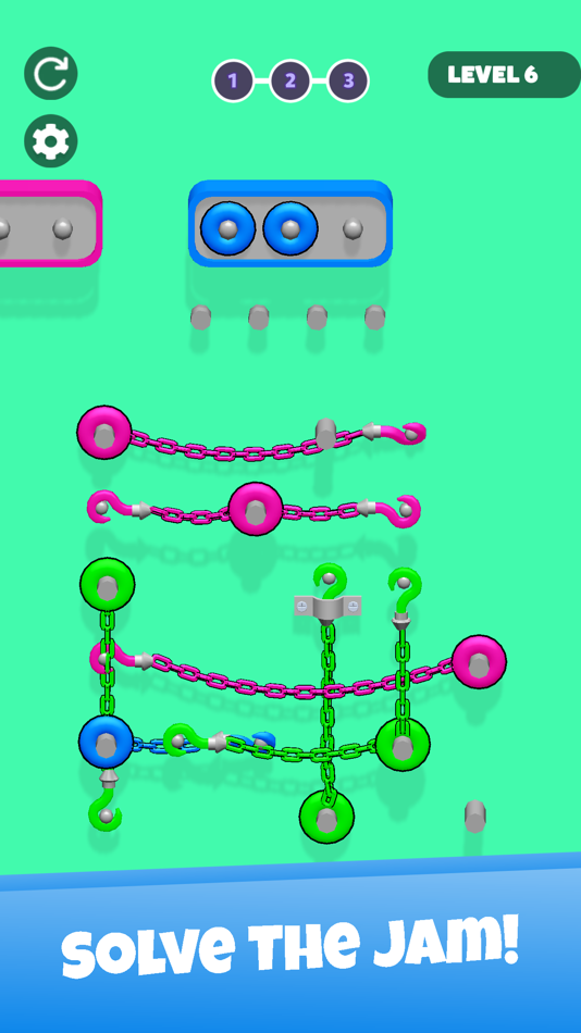 #1. Hook Jam 3D (iOS) 由: 3A YAPIM VE YAZILIM DANISMANLIK LIMITED SIRKETI
