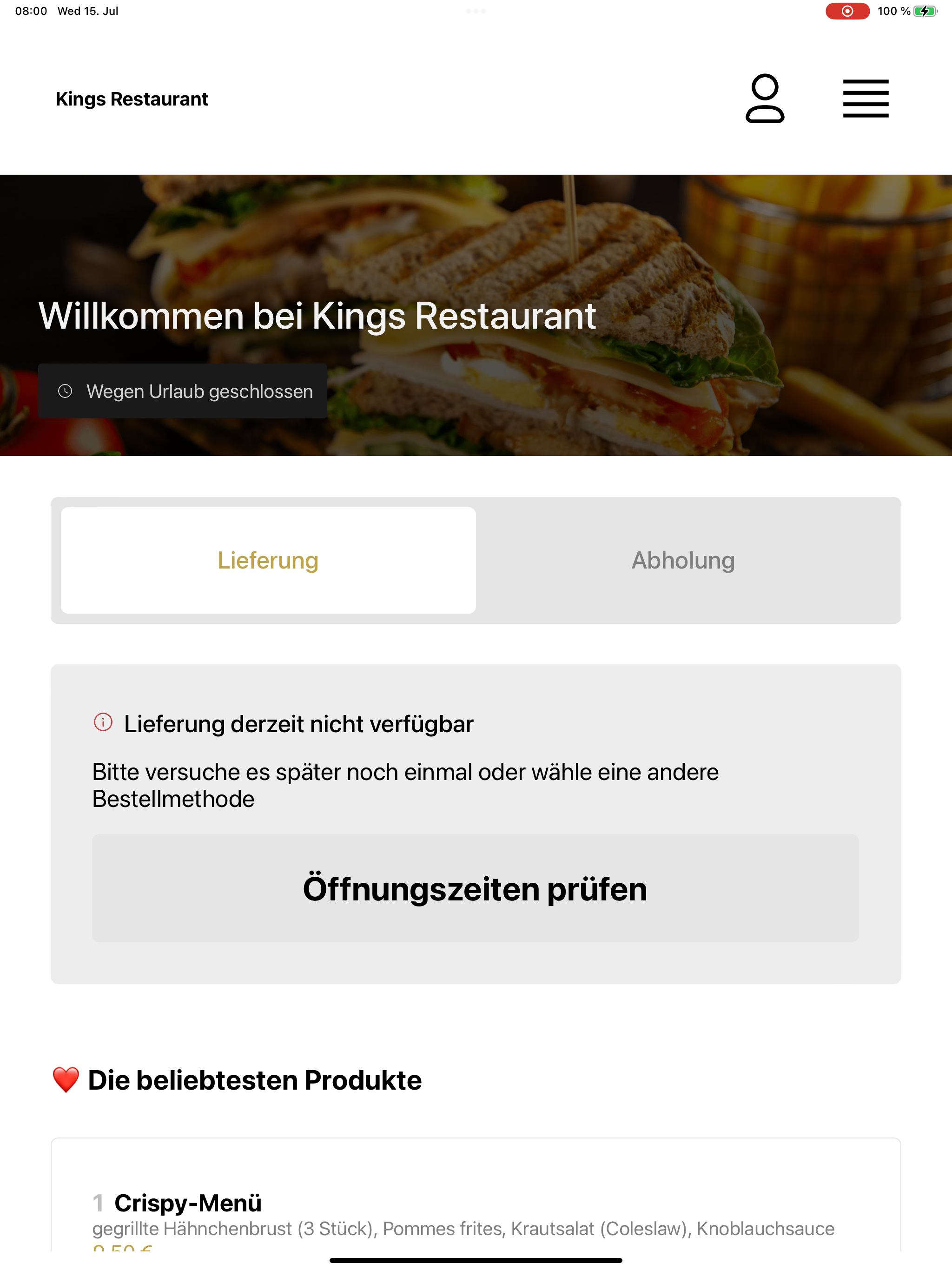 Kings Restaurant screenshot 7