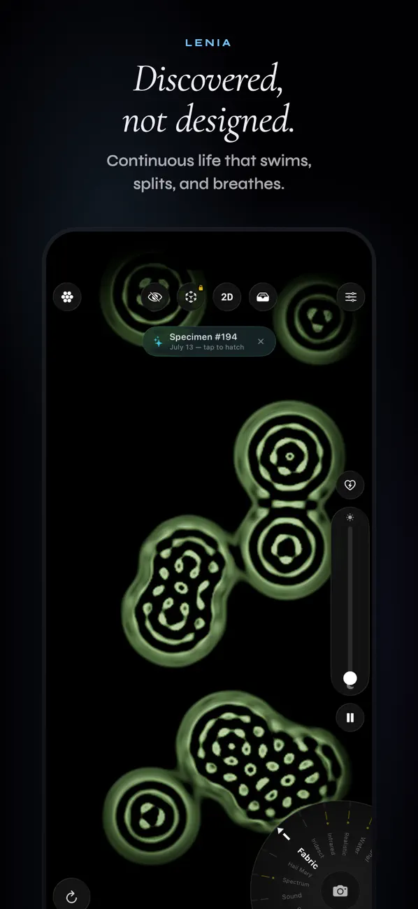 Screenshot #2 pour Cell Zoo - Physarium