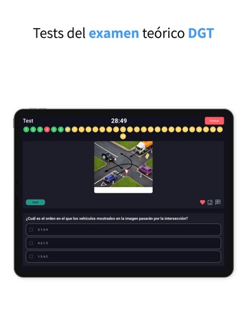 TraficoTest – Test DGT 2026 iPad screenshot 1