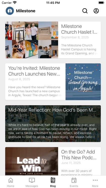Milestone Church