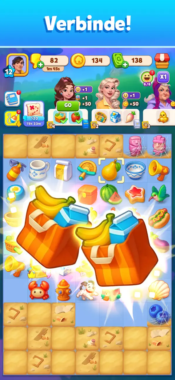 Pines Peak: Merge Travel Games iOS Mod IPA screenshot 6 - iOS game interface