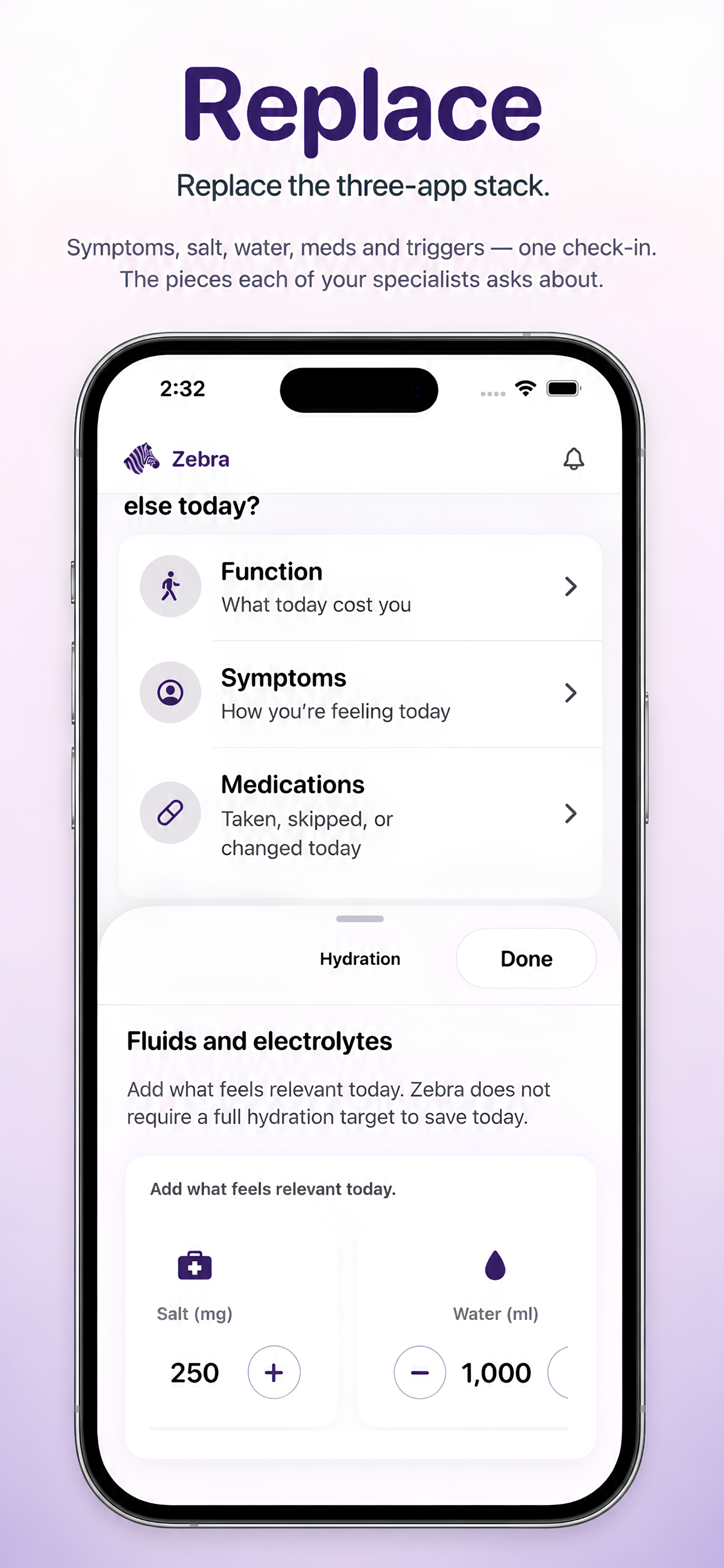 Zebra Symptom Tracker screenshot 4