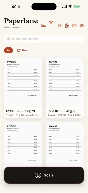 Paperlane: Scan to PDF screenshot 1