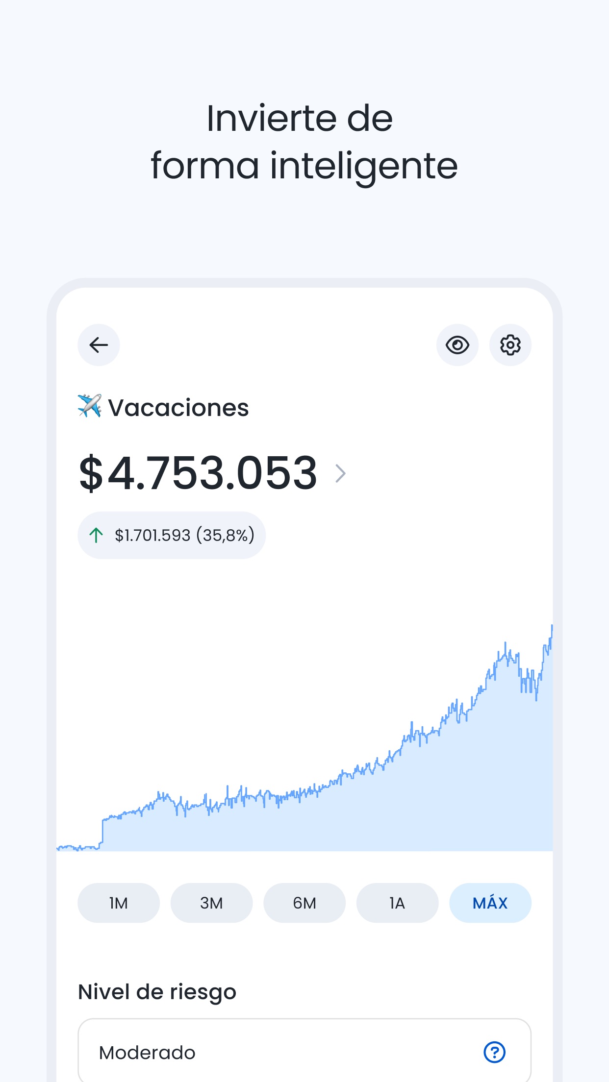 Screenshot 1 of Fintual: Invierte y ahorra