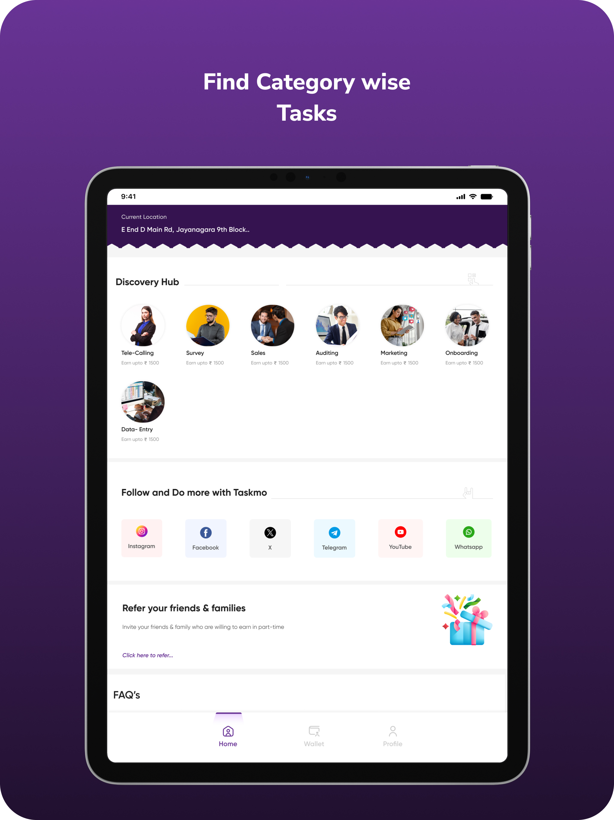 Taskmo: Gig Workforce screenshot 8