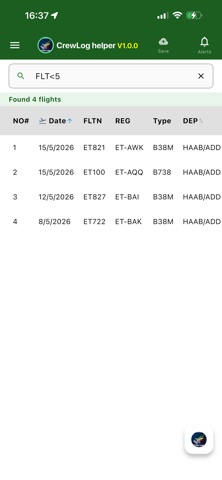 CrewLog helper Screenshot 4 of 6