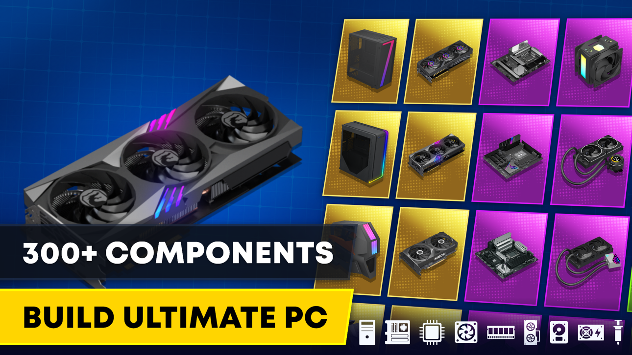 PC Creator 3 – Build & Tycoon iOS Mod IPA screenshot 4 - iOS game interface