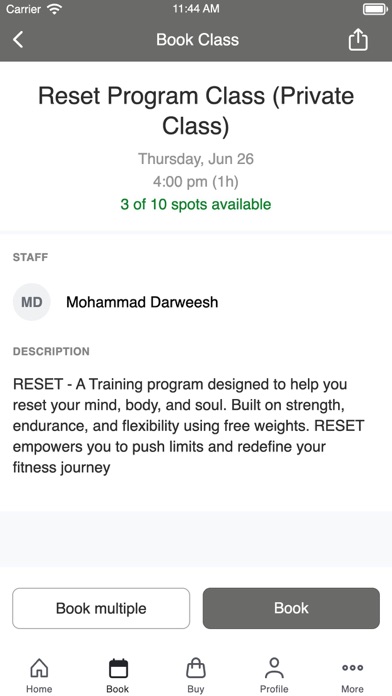 Screenshot #3 pour elite fitness Kuwait City