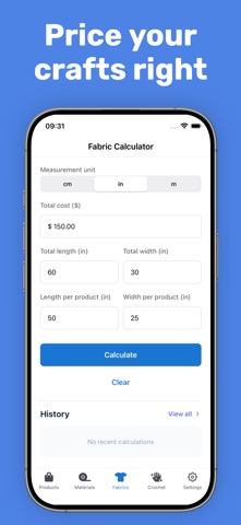 Craft Calculator - Tecydo Screenshot 1 of 7