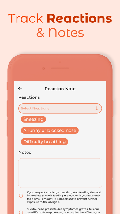 Starting Solids & Baby Foods Screenshot