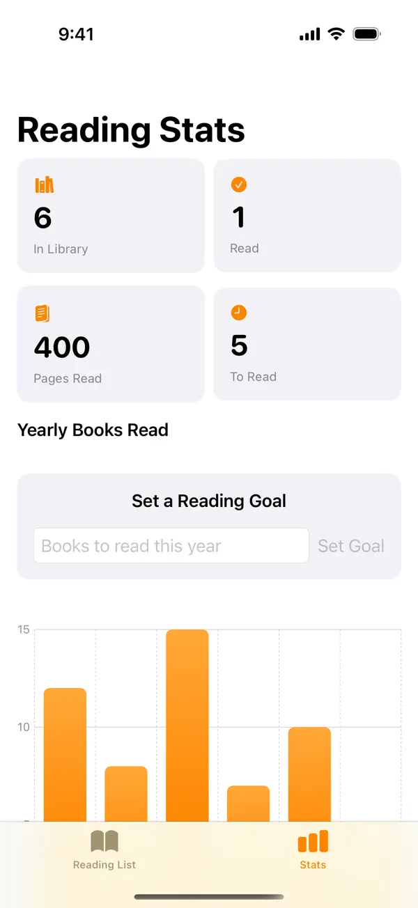 Screenshot #2 pour To Read - Reading List