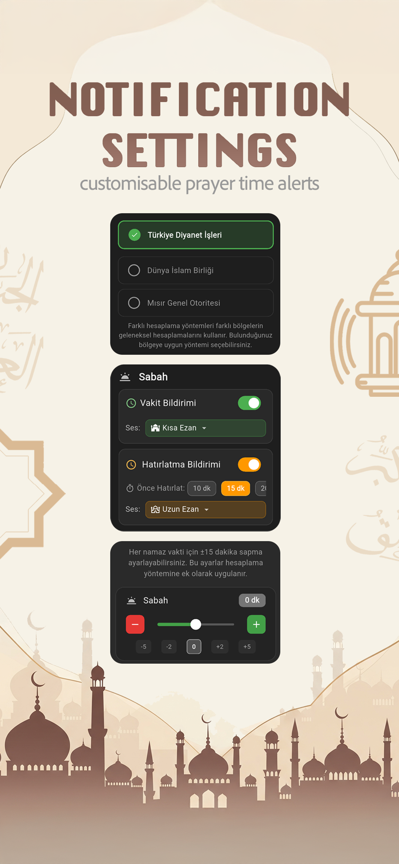 Prayer Times, Adhan & Qibla