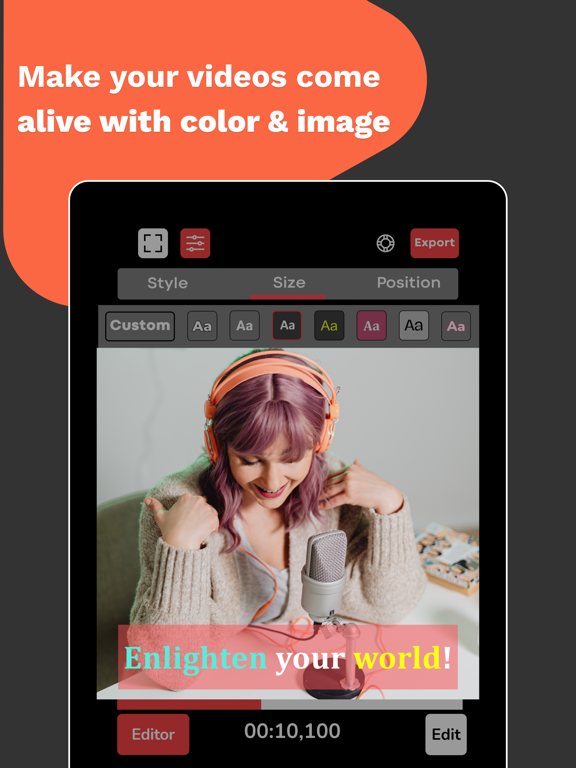 Podcast Video Clips by Podvio iPad screenshot 5 - Photo & Video app
