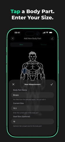 Body Tracker : Measurements Screenshot 4 of 7