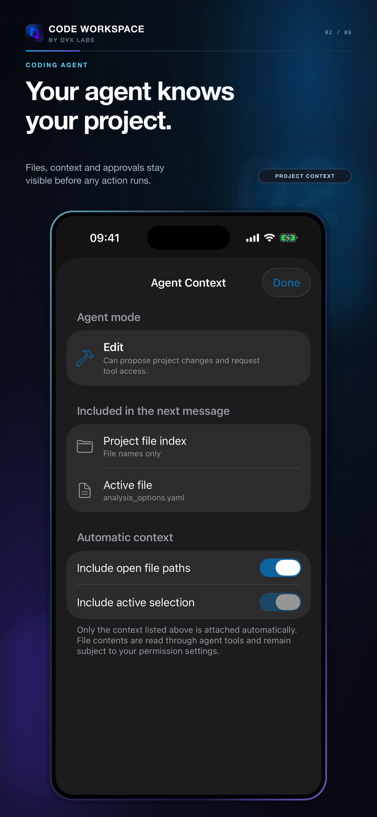 Code Workspace - IA Agent screenshot 2