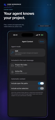 Code Workspace - IA Agent Screenshot 2 of 6