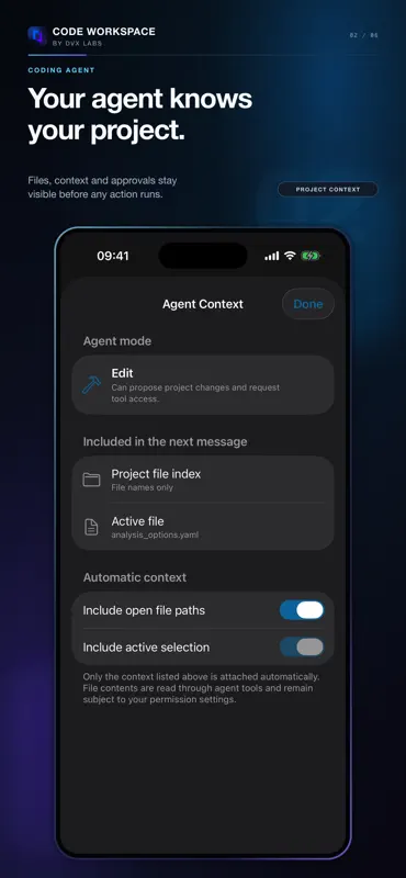 Code Workspace - IA Agent screenshot 2 of 6