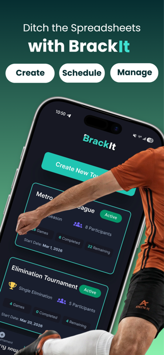 BrackIt - Tournament Scheduler Screenshot 1 of 7