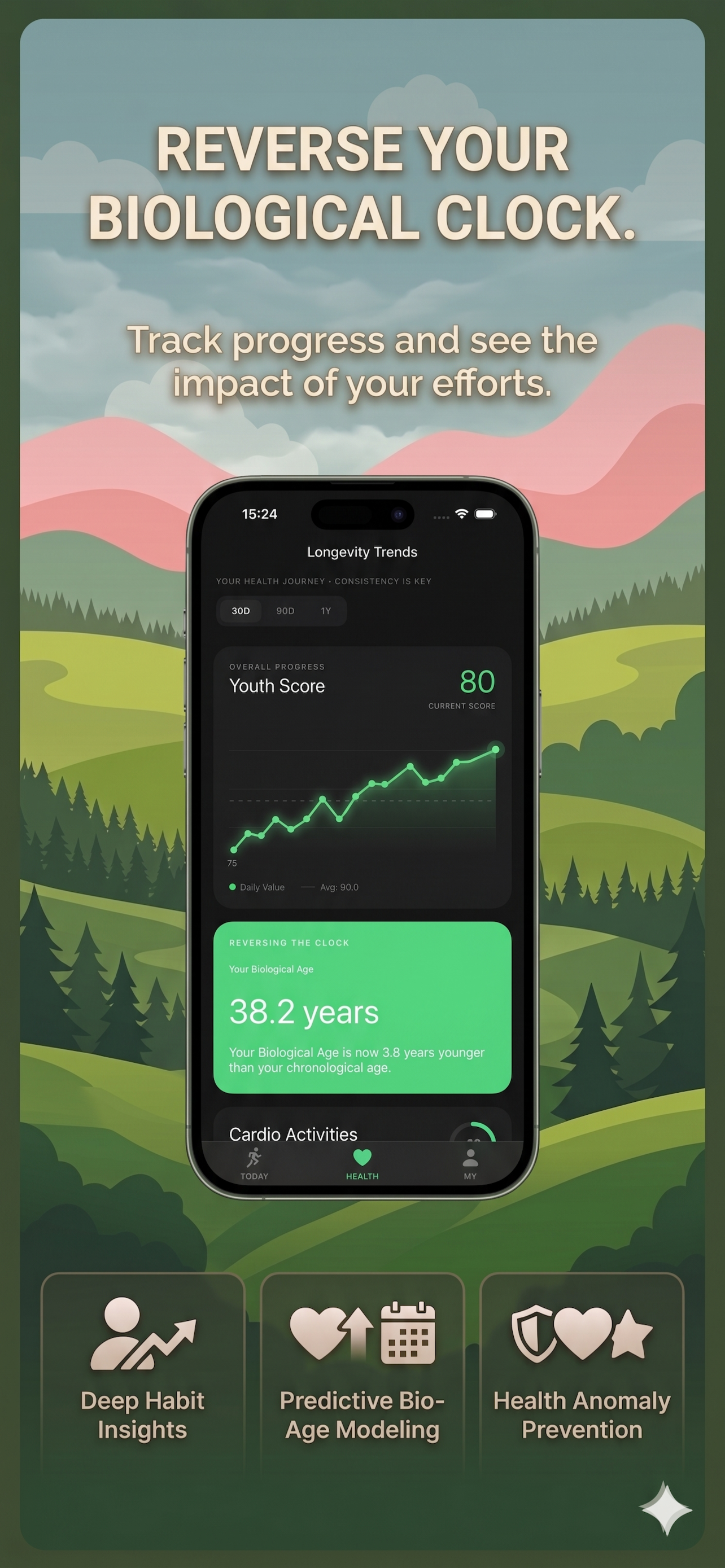 LongevityOS: Live Younger screenshot 4
