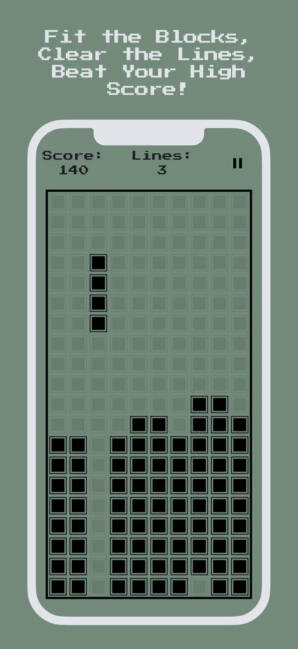Screenshot #3 pour Block Puzzle - Retro