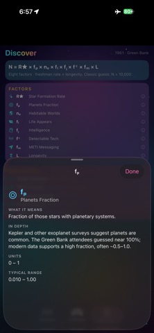 ETWorldS - Drake Equation Calc screenshot 7