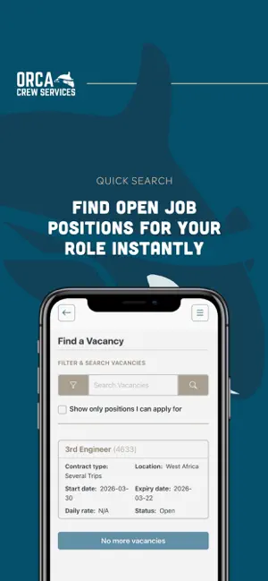 Orca Crew Services screenshot 3