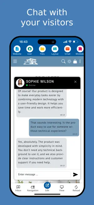 Website Builder - bluetronix screenshot 3