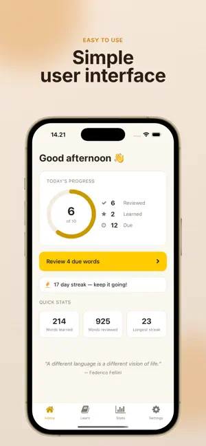 German Flashcards - 1000 words screenshot 3