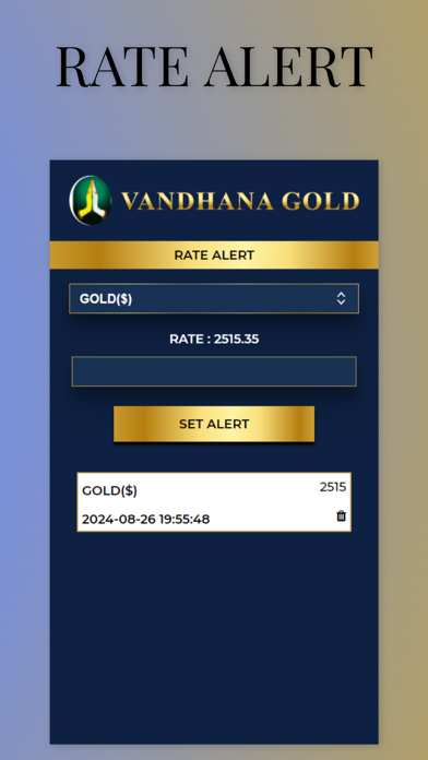 Vandhana Gold Live Screenshot