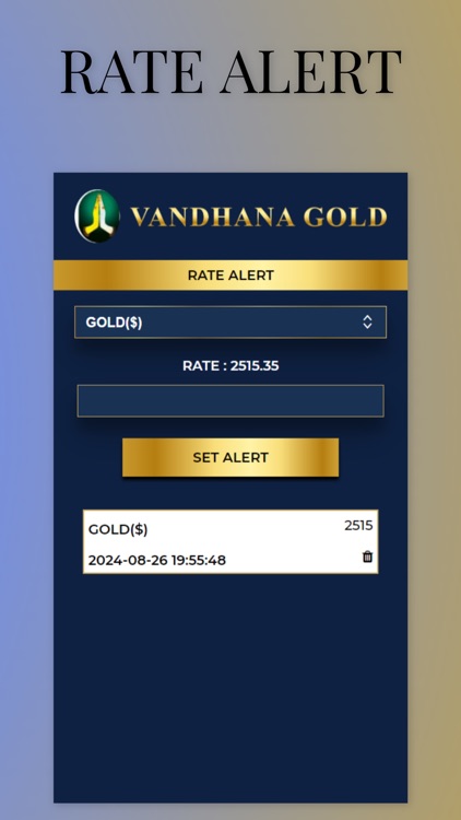 Vandhana Gold Live screenshot-5