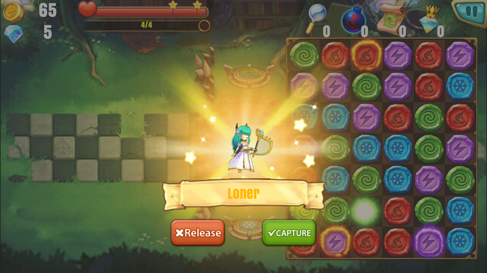 #6. Mystic Quest: Match 3 RPG (iOS) 由: Aziza Rahman