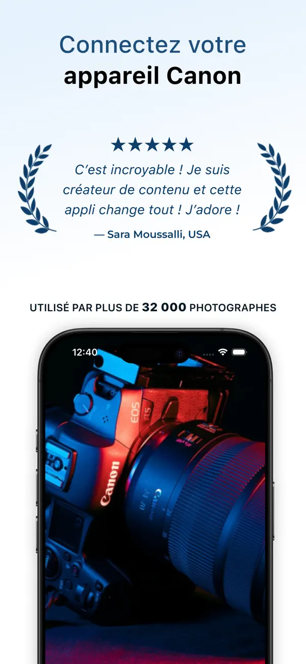 Screenshot #1 pour Shutter+ Canon Camera Remote