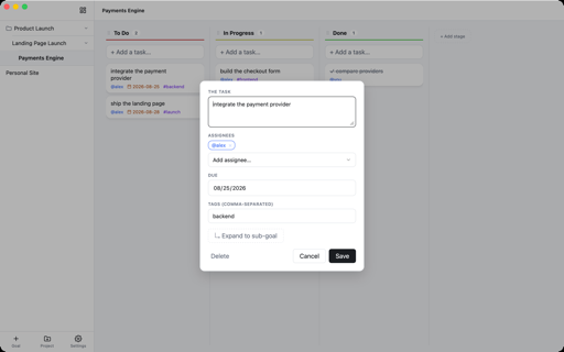 PureKanban screenshot 11