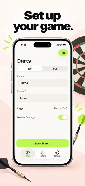 DRTS Darts Scorekeeper Counter screenshot 2