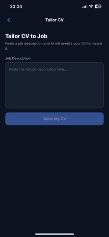 RolePilot AI iPhone screenshot